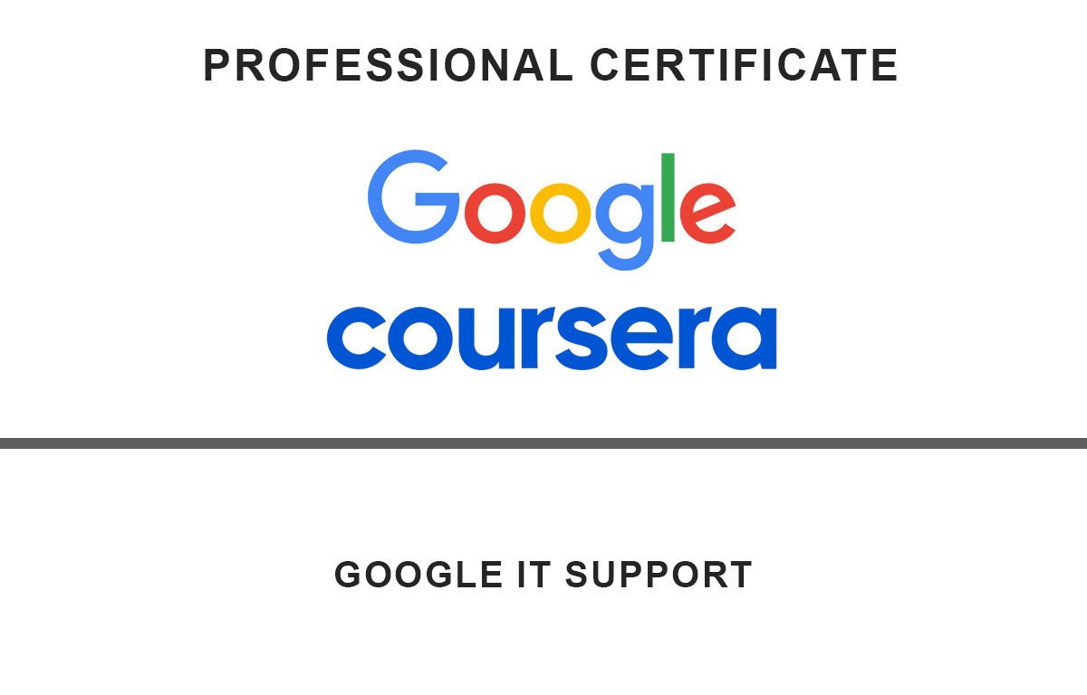 Read more about the article Google IT Support Course Review | Coursera Professional Certificate