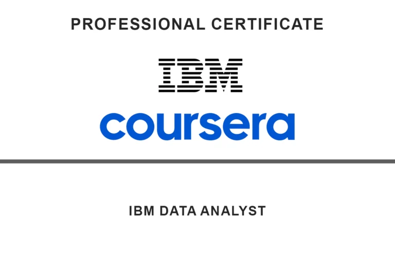 IBM Data Analyst Professional Certificate | Course Review | Coursera